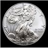 Image 2 : 2019 Silver Eagle Dollar $1 Grades ms70, Perfection