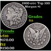 Image 1 : 1900-o/cc Top 100 Morgan Dollar $1 Grades f+