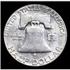 Image 3 : 1949-s Franklin Half Dollar 50c Grades Select AU