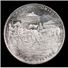 Image 3 : 1935 Oregon Trail Memorial Assn. Pony Express Diamond Jubilee Token Grades GEM Unc