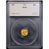 Image 4 : ***Auction Highlight*** 1851 Gold Dollar TY-I $1 Graded ms64 By SEGS (fc)