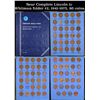 Near Complete Lincoln 1c Whitman folder #2, 1941-1975, 80 coins.