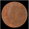 Image 2 : 1828 Lg Narrow Date Coronet Head Large Cent 1c Grades f+