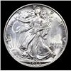 Image 2 : 1936-p Walking Liberty Half Dollar 50c Grades Select Unc