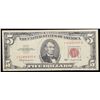 Image 2 : **Star Note** 1963 $5 Red Seal United States Note Fr-1536* Grades f+