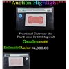 Image 1 : ***Auction Highlight*** Fractional Currency 15c Third Issue Fr-1273-5spwmb SPECIMEN - WIDE MARGINS R