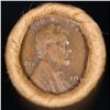 Image 2 : Mixed small cents 1c orig shotgun roll, 1918-s Wheat Cent, 1892 Indian Cent other end, Brinks Wrappe