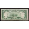 Image 3 : 1934A $5 Green Seal Federal Reserve Note Fr-1651 Grades f+