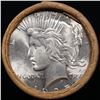 Image 2 : ***Auction Highlight*** Solid Uncirculated Peace silver dollar roll 1925 & P Ends, 20 coins (fc)