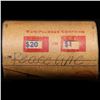 Image 5 : ***Auction Highlight*** Solid Uncirculated Peace silver dollar roll 1925 & P Ends, 20 coins (fc)