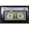 Image 2 : PCGS 2009 $1 FRN Atlanta Repeater Serial # F03590359E Graded vf20 By PCGS