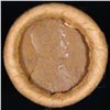Image 2 : Mixed small cents 1c orig shotgun roll, 1919-s Wheat Cent, 1883 Indian Cent other end, Brinks Wrappe