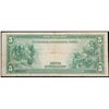 Image 3 : 1914 $5 Large Size Blue Seal Federal Reserve Note, Boston, MA 1-A Grades vf+