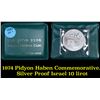 Image 1 : 1974 Pidyon Haben Commemorative. Silver Proof Israel 10 lirot