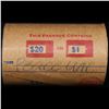 Image 5 : ***Auction Highlight*** Solid Uncirculated Peace silver dollar roll 1925 & P Ends, 20 coins (fc)