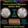 ***Auction Highlight*** 1879 & CC Uncirculated Morgan Dollar Shotgun Roll (fc)