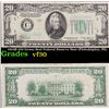 Image 1 : 1934B $20 Green Seal Federal Reserve Note (Philadelphia, PA) Grades vf++