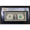 Image 2 : PCGS 2009 $1 FRN Chicago Radar Serial # G25222252H Graded vf25 By PCGS