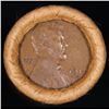 Image 2 : Mixed small cents 1c orig shotgun roll, 1917-d Wheat Cent, 1883 Indian Cent other end, Brinks Wrappe