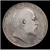 Image 2 : 1908 Britain 1/2 Crown 1/2c KM-802 Grades vf+
