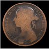 Image 2 : 1891 Great Britain 1 Penny, Queen Victoria KM-755 Grades g+