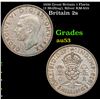 1939 Great Britain 1 Florin (2 Shilling), Silver KM-855 Grades Select AU