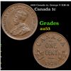 Image 1 : 1928 Canada 1c, George V KM-28 Grades Select AU