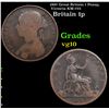 1897 Great Britain 1 Penny, Victoria KM-755 Grades vg+