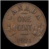 Image 3 : 1921 Canada 1c, George V KM-28 Grades vf++
