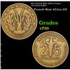 1957 French West Africa (Togo) 25 Francs KM-9 Grades vf++