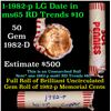 Image 1 : Shotgun Lincoln 1c roll, 1982-p 50 pcs Brandt Wrapper