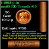 Image 1 : Shotgun Lincoln 1c roll, 1962-p 50 pcs Brandt Wrapper