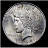 Image 2 : 1923-p Peace Dollar $1 Grades Choice+ Unc