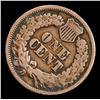 Image 3 : 1863 Indian Cent 1c Grades vf, very fine