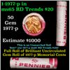 Image 1 : Shotgun Lincoln 1c roll, 1977-p 50 pcs Unicoin Wrapper