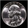 Image 2 : 1953-p Washington Quarter 25c Grades GEM+ Unc