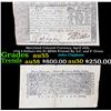 Image 1 : Maryland Colonial Currency April 10th, 1774 4 Dollars ($4) Fr-MD68 Printed By A.C. and F. Green Grad