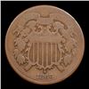 Image 2 : 1866 Two Cent Piece 2c Grades vg, very good