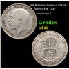 1928 Britain 1/1 Crown 1/2c KM-835 Grades xf