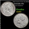 1966 Canada 25 Cents 25c KM-66 Grades Select+ Unc