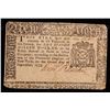 Image 2 : ***Auction Highlight*** New York Colonial Currency September 2nd 1775 1 Dollar (1d) Fr-NY177 Printed