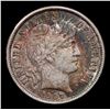 Image 2 : 1907-s Barber Dime 10c Grades Select AU