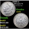Image 1 : 1889-o Morgan Dollar $1 Grades Select Unc