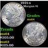 Image 1 : 1921-s Morgan Dollar $1 Grades Choice Unc