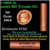 Image 1 : Shotgun Lincoln 1c roll, 1964-p 50 pcs Brandt Wrapper