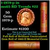 Image 1 : Shotgun Lincoln 1c roll, 1979-p 50 pcs Brandt Wrapper
