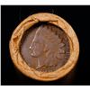 Image 3 : Mixed small cents 1c orig shotgun roll, 1917-d Wheat Cent, 1890 Indian Cent other end, Brinks Wrappe