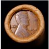 Image 2 : Mixed small cents 1c orig shotgun roll, 1918-d Wheat Cent, 1863 Indian Cent other end, Brinks Wrappe