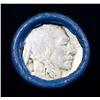Image 2 : Buffalo Nickel Shotgun Roll in Old Bank Style 'Bell Telephone'  Wrapper 1925 & S Mint Ends