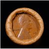 Image 2 : Mixed small cents 1c orig shotgun roll, 1917-d Wheat Cent, 1898 Indian Cent other end, Brinks Wrappe